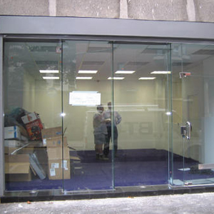 shop front door repair Templeton